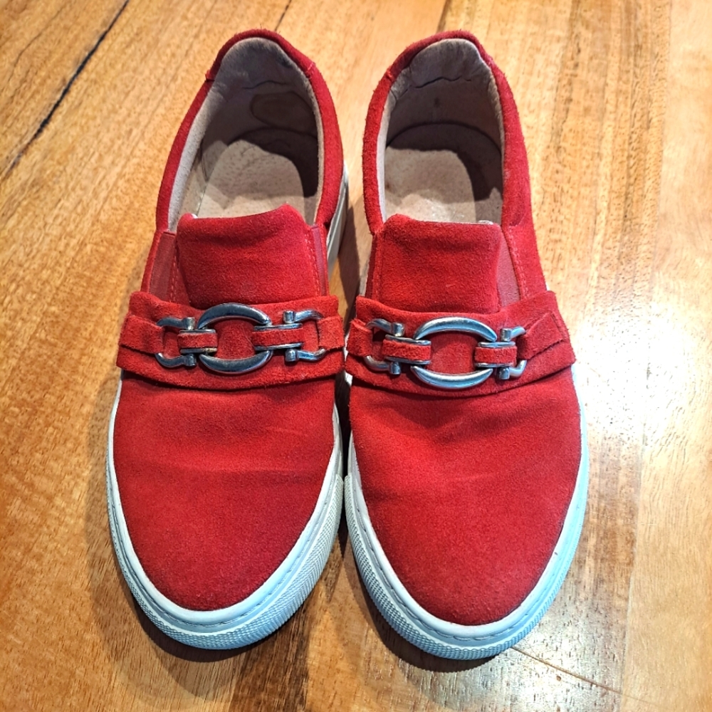 Wittner Red loafers - Picture 1 of 4